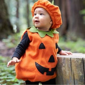 3-6m Pottery Barn Kids Pumpkin Costume